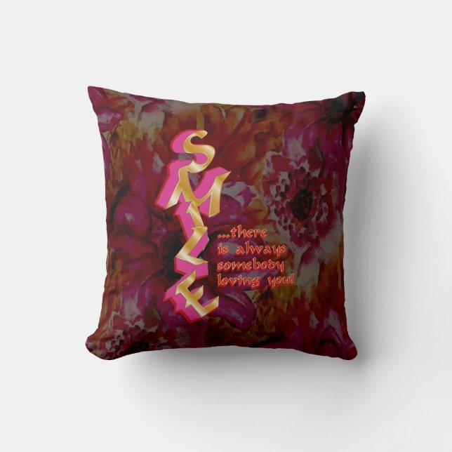 SONRISA - almohada (Anverso)