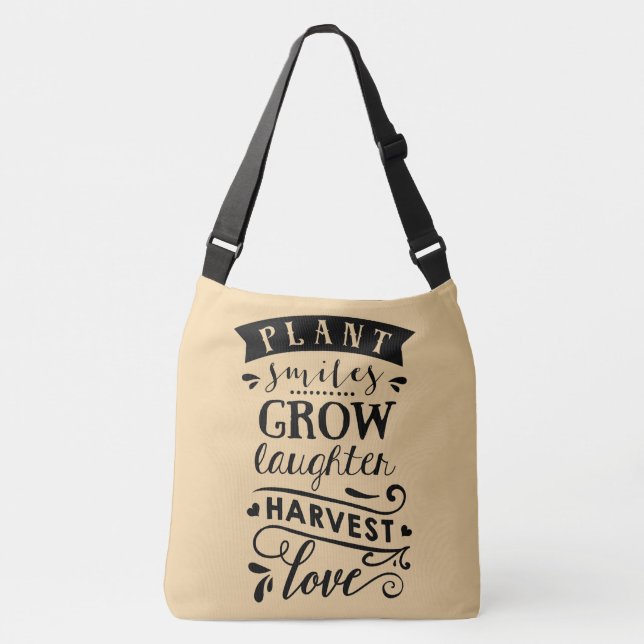 Sonrisa de planta cultivar risa cosechar bolsa de  (Anverso)