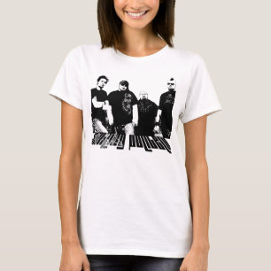 Sonrisa educado camiseta de la banda -