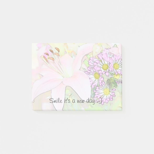 Sonrisa es notas nuevas de un poste del día (Anverso)