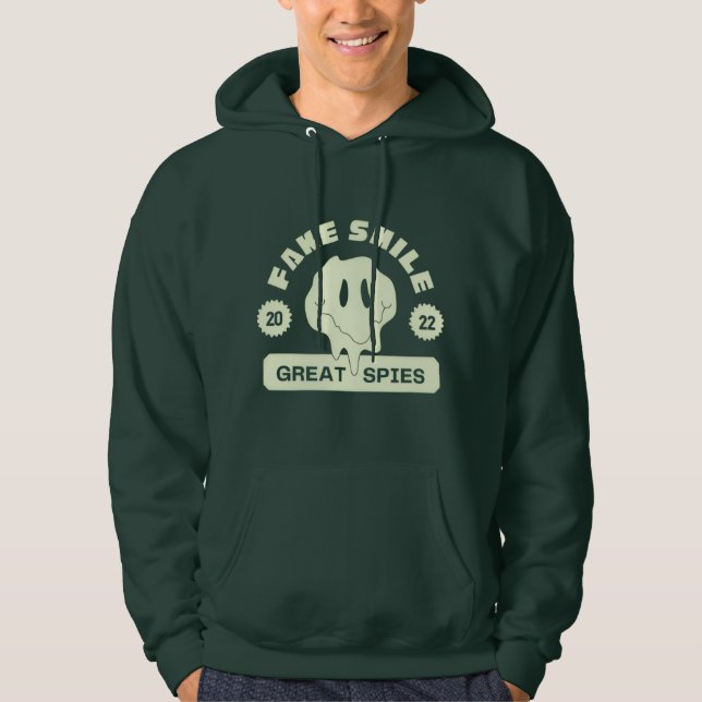 sonrisa falsa sudadera grandes espías (Anverso)