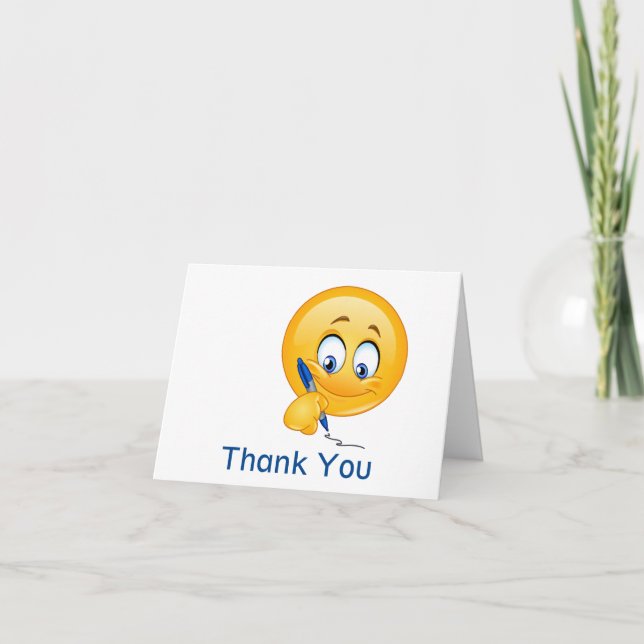 Sonrisa Gracias / Tarjeta de felicitación - SRF (Anverso)