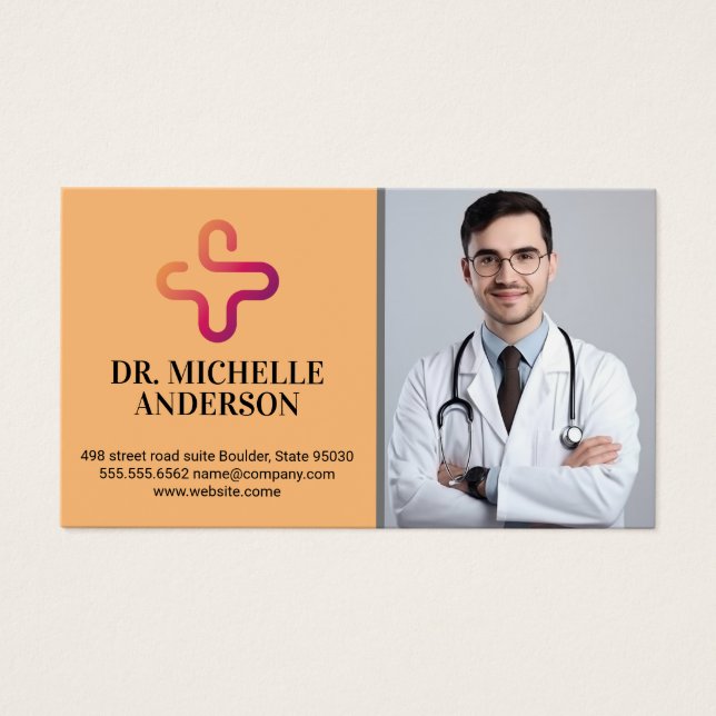 Sonrisa médico | Logotipo (Frente)