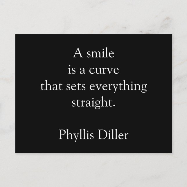 Sonrisa: postal inspiradora (Anverso)