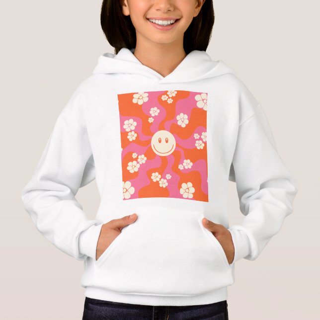 Sonrisa - rosa, Naranja y crema (Anverso)