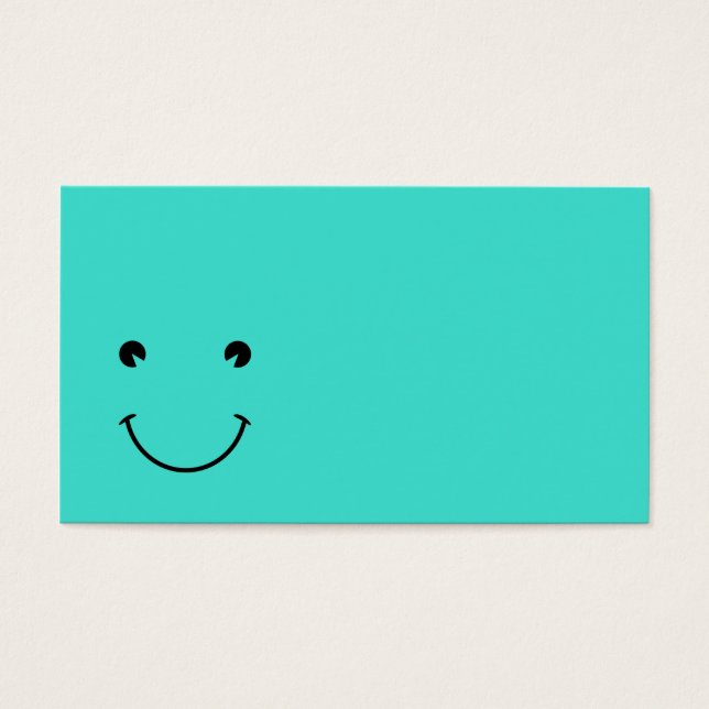 Sonrisa turquesa (Frente)