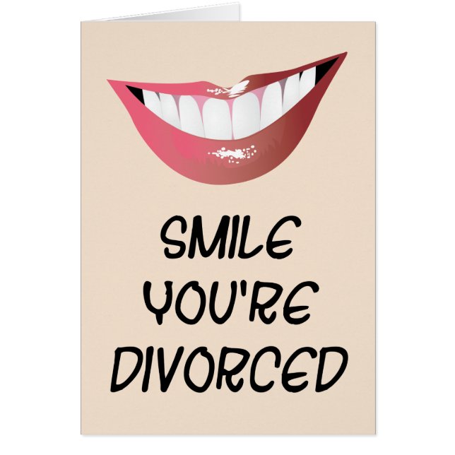 Sonrisa usted se divorcia (Frente)