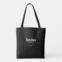 Sonrisas en la bolsa de asas de Camino