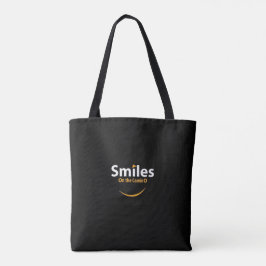 Sonrisas en la bolsa de asas de Camino