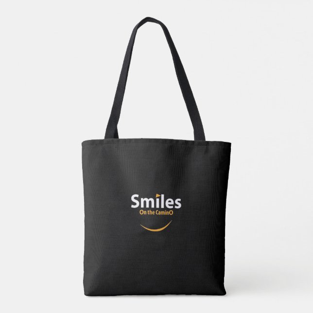 Sonrisas en la bolsa de asas de Camino (Reverso)