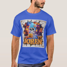 Sonrisas Skeleton espeluznantes: la camiseta de Ha
