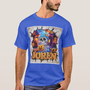 Sonrisas Skeleton espeluznantes: la camiseta de Ha