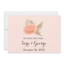 sonrojándose dijo, dijo, tarjeta de juego de ducha