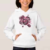 sopa de baloncesto gris rosado del chica deportivo