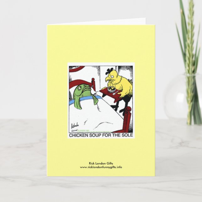 Sopa de pollo 4 La única tarjeta de saludo Persona (Anverso)