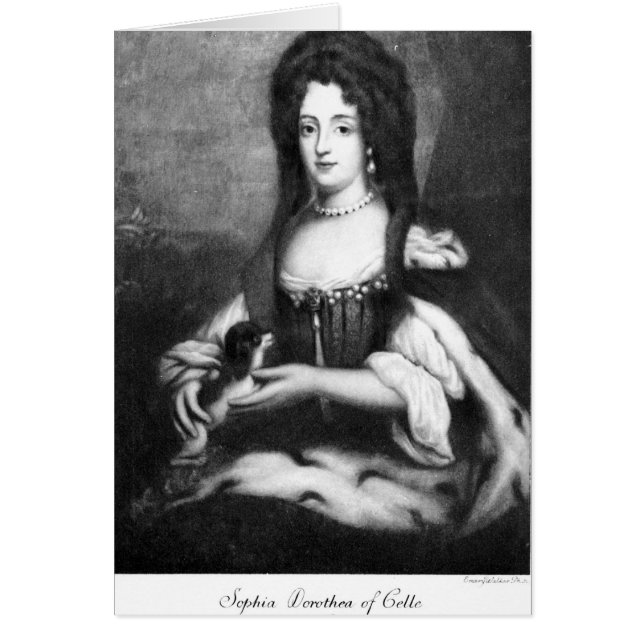 Sophia Dorothea de Celle (Frente)