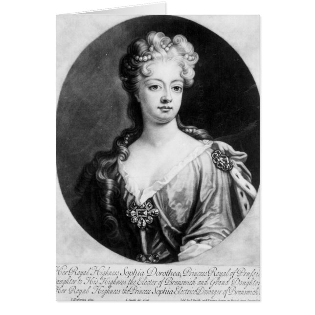 Sophia Dorothea, reina de Prusia (Frente)