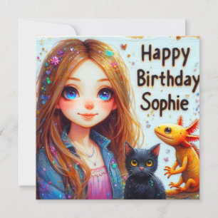 SOPHIE ~ Cumpleaños feliz ~ AXOLOTL Y CAT ~