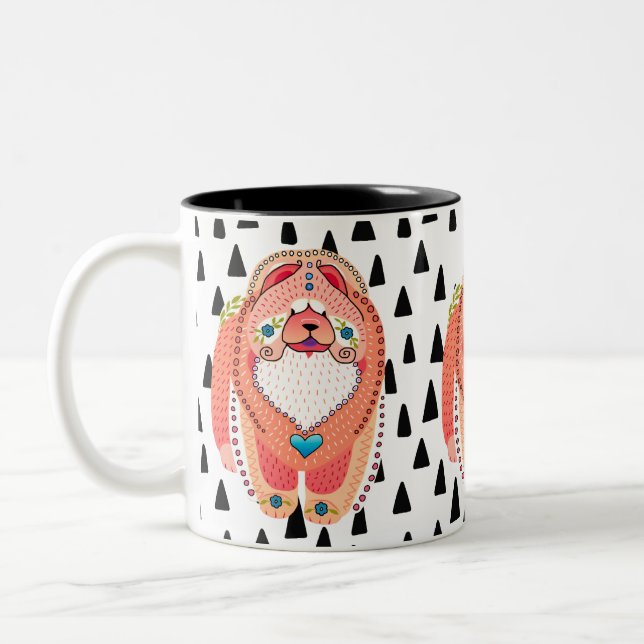 SOPHIE de BINDI en el bosque - taza (Izquierda)