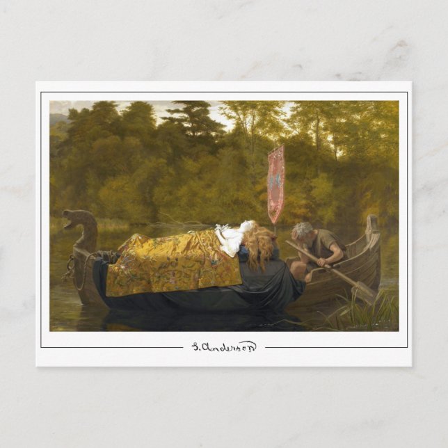 Sophie Gengembre Anderson #5 - Postales Bellas Art (Anverso)