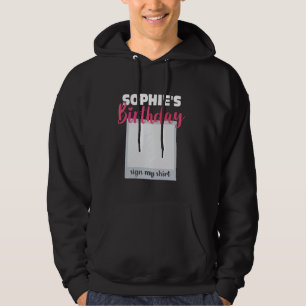 SOPHIE ITu2019S MI CUMPLEAÑOS RÓTULO MI CAMISA Ado
