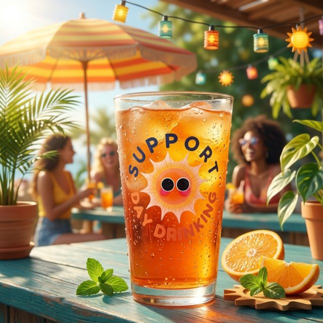 Soporte Bebida Diurna Divertida Vaso De Pint De So (Subido por el creador)