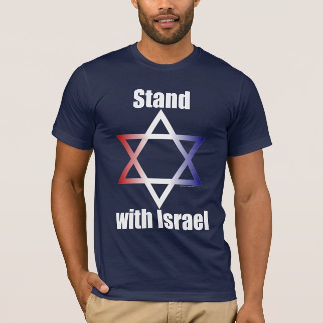 Soporte con la camiseta de Israel (Anverso)