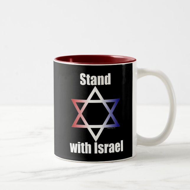 Soporte con la taza de Israel (Derecha)