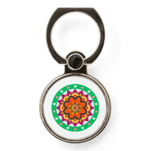 Soporte de Anillo de Diseño Mandala