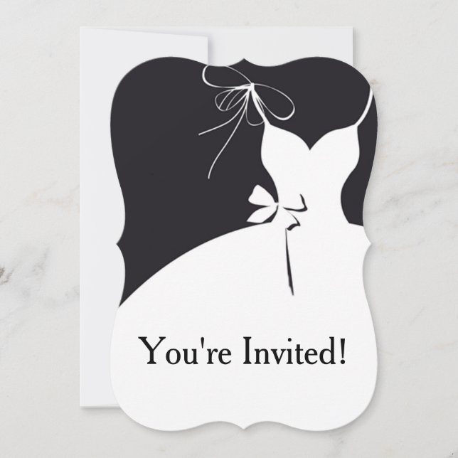 Soporte de invitación a duchas nupciales 5x7 (Anverso)