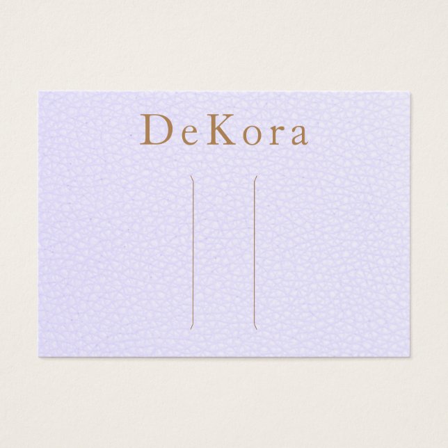 Soporte de la pantalla del clip del pelo del cuero (Frente)