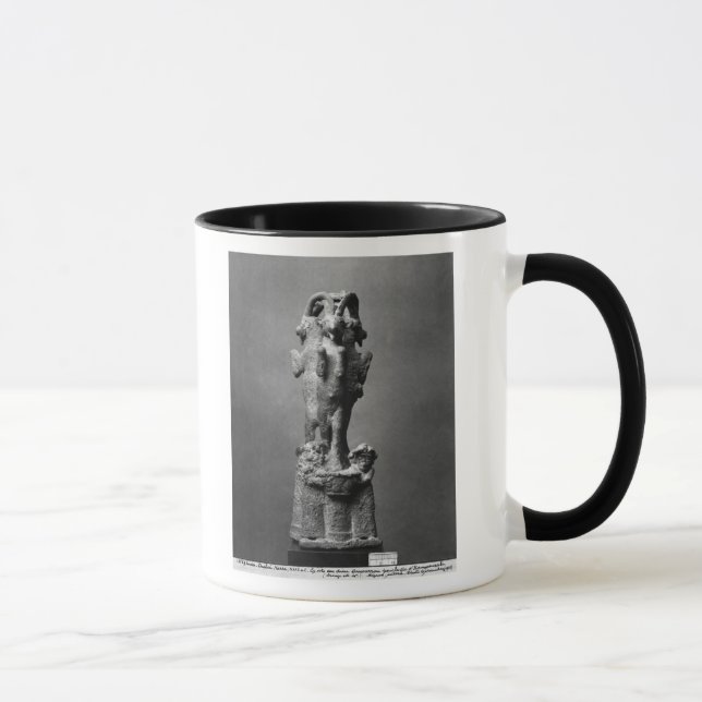 Soporte de la taza compuesto de tres cabras (Derecha)