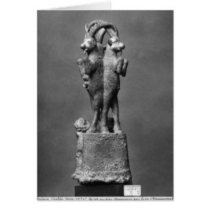 Soporte de la taza compuesto de tres cabras