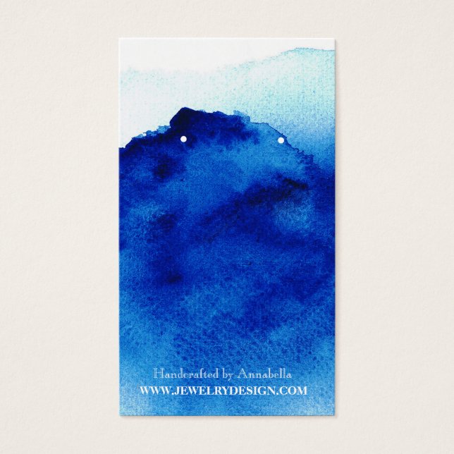 Soporte de la trayectoria / Azul acuarela (Frente)