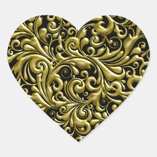 SOPORTE DEL CORAZÓN ORO Y SELLO FAVOR (Anverso)