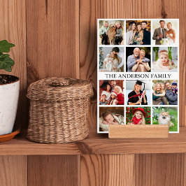 Soporte Foto del Collage de Fotos Familiares