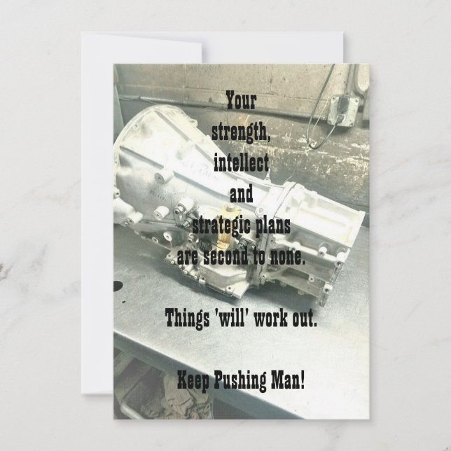 Soporte para su tarjeta de saludo plana (Anverso)