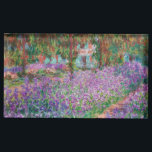 Soporte Para Tarjetas De Mesa Claude Monet - El jardín del artista en Giverny<br><div class="desc">El jardín del artista en Giverny / Le Jardin de l'artiste a Giverny - Claude Monet,  1900</div>