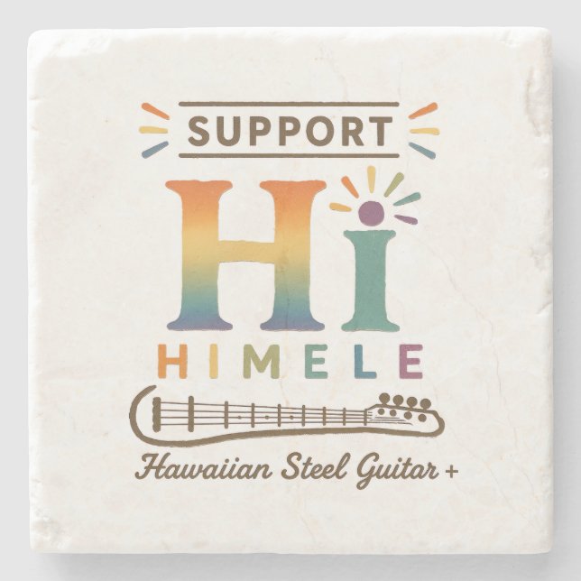 Soporte Posavasos de Piedra HIMELE (Anverso)