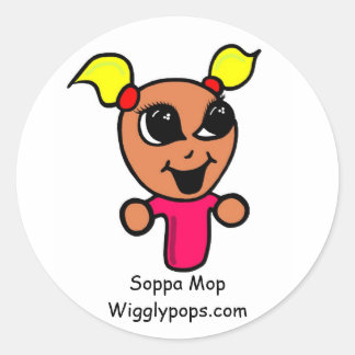 Soppa Mop, Pegatina Wigglypops.com