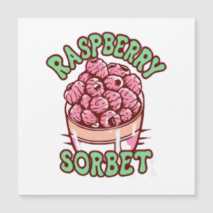 Sorbete de frambuesa