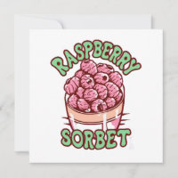 Sorbete de frambuesa