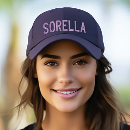 Sorella (hermana) Gorra bordada personalizada