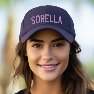 Sorella (hermana) Gorra bordada personalizada