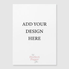 Sorprendente 5 x 7 Invitación Magnética Postcard