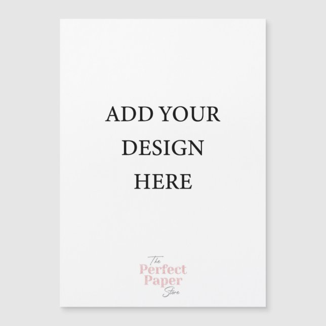 Sorprendente 5 x 7 Invitación Magnética Postcard (Anverso)