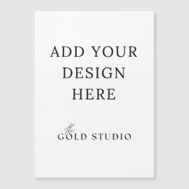 Sorprendente 5 x 7 invitaciones Magnéticas postale