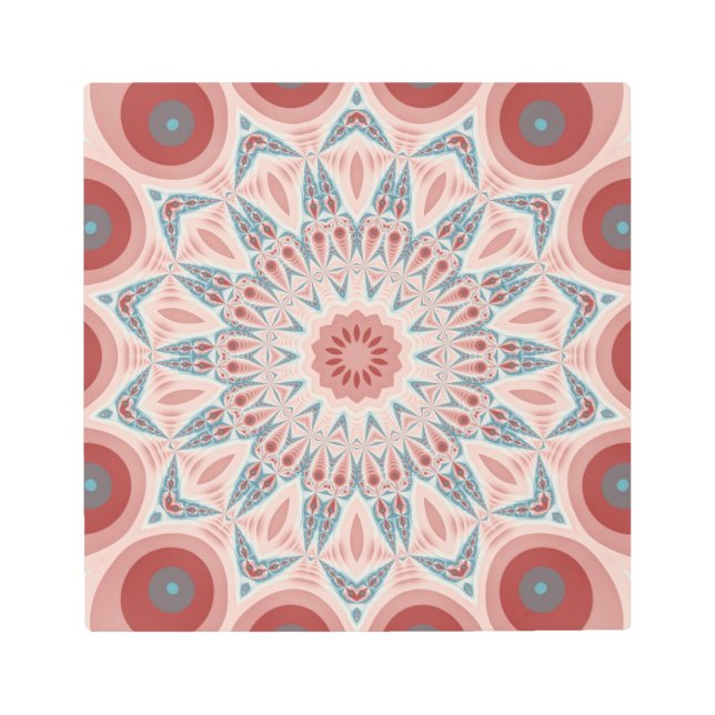 Sorprendente arte fractal moderno Kaleidoscope Man (Anverso)