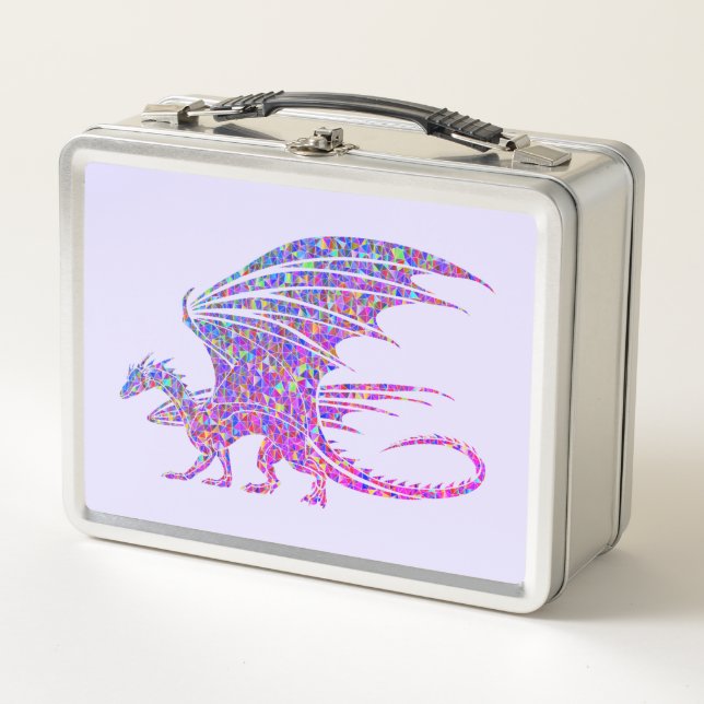 Sorprendente Dragón Mosaico Púrpura (Anverso)