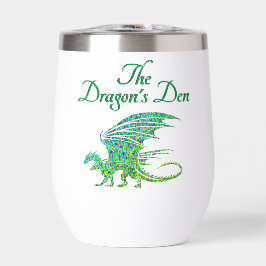 Sorprendente Dragón Verde Mosaico Personal